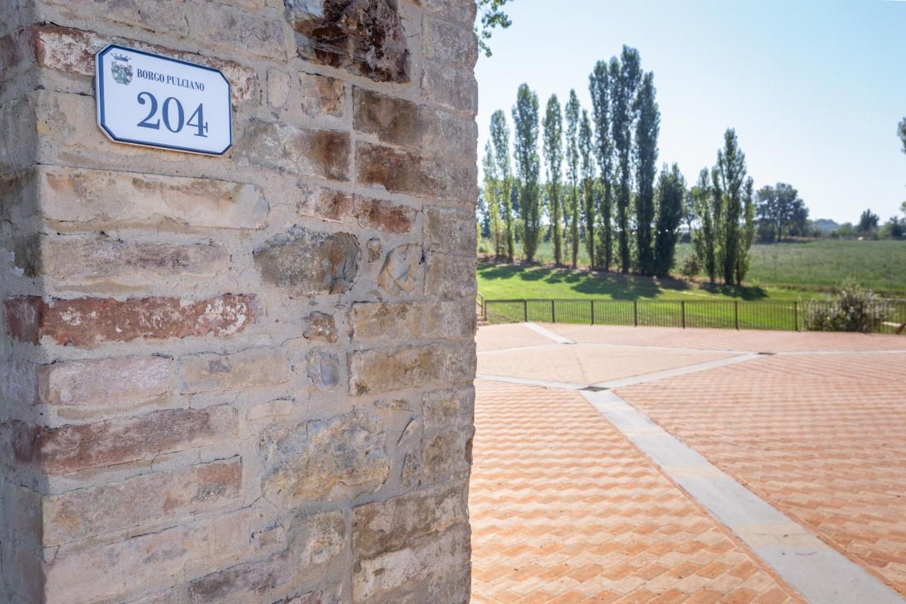Gh Borgo Pulciano Agriturismo Монтоне Экстерьер фото
